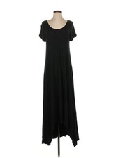 H By Halston Women Black Casual Dress XS