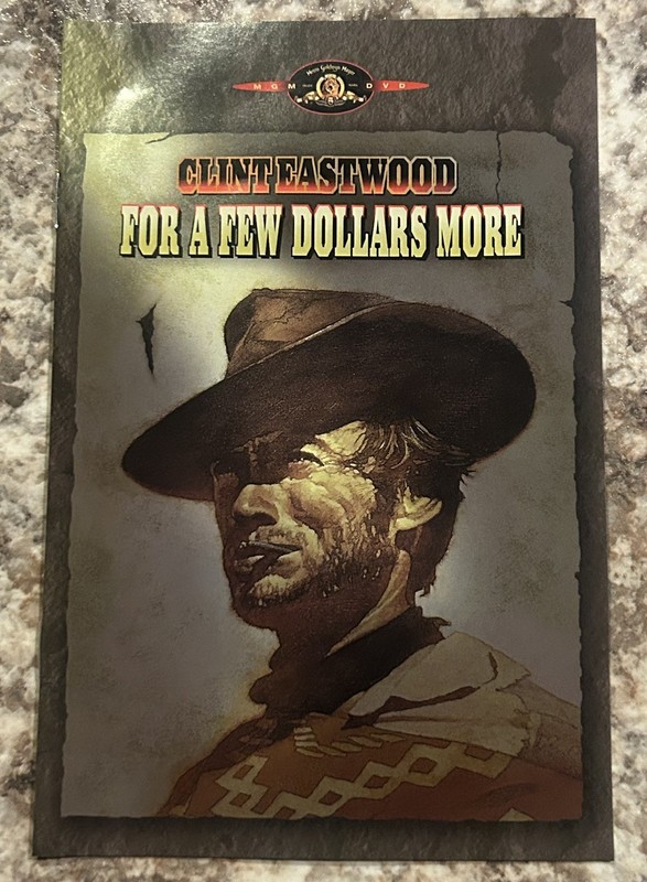 For a Few Dollars More (DVD 1965 Western) Clint Eastwood Lee Van Cleef 