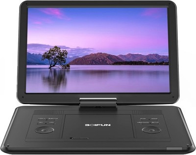 17.5'' Portable DVD Player with 15.6'' Large HD Screen, 6 Hours Rechargeable Batte