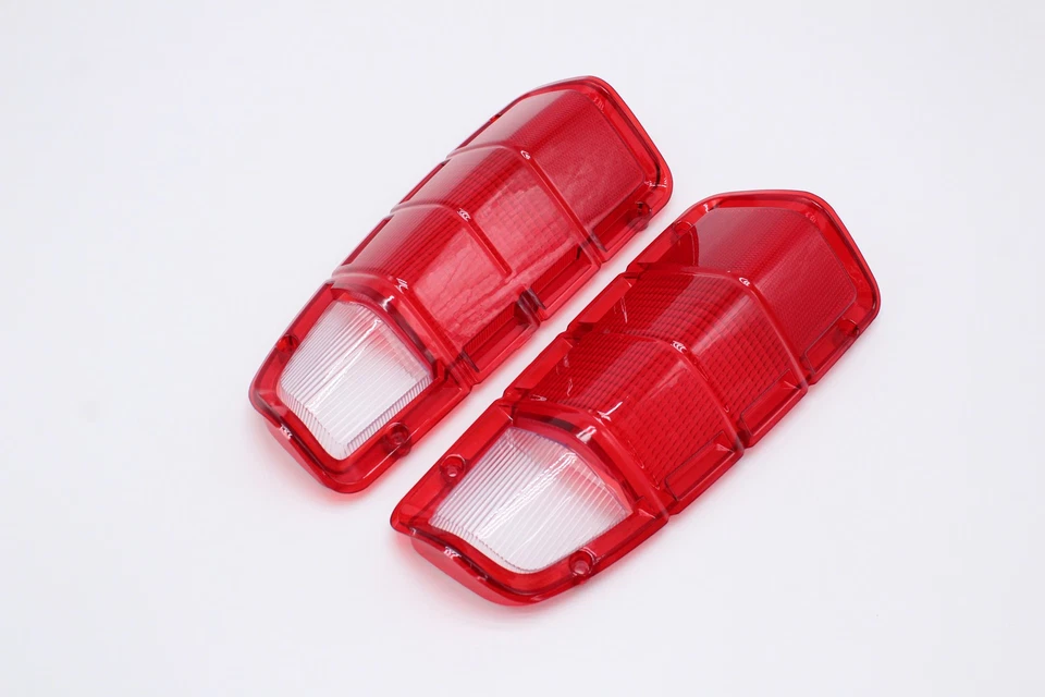2x L+R Tail Light Lens Only For 1972-1980 Dodge Truck / Plymouth Power Wagon Foto 2 de 4