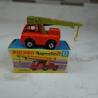Vintage 1969 Lesney Matchbox #42 Iron Fairy Crane Rare Mint w/Original box