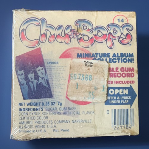 1981 KISS UNMASKED Chu Bops Sealed Bubble Gum Record - Lyrics Included - Picture 2 of 5