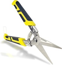 8.7 Inch Aviation Tin Snips, Heavy Duty Sciss...