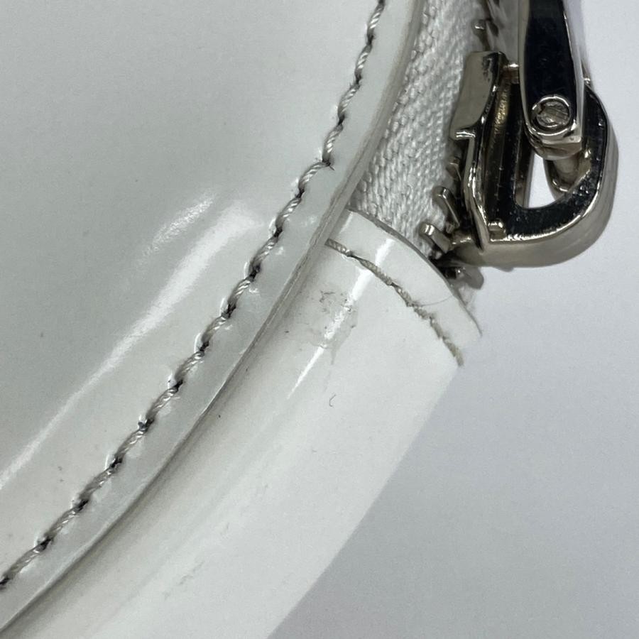 PRADA Round Pouch Chain Shoulder Bag 1NR003 White Leather with Box #BS1521 thumbnail 5