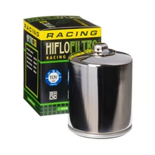 HiFlo RC High Performance Oil Filter - Chrome Motorcycle Street Bike HF170CRC