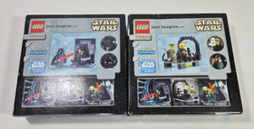 NOT MINT LEGO Star Wars Final Duel I and II 7200 and 7201 New Sealed 2002