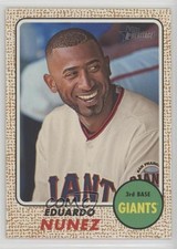 2017 Topps Heritage Eduardo Nunez #44 0ed