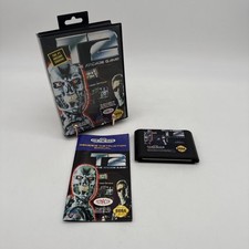 T2: The Arcade Game (Sega Genesis, 1992) w/ Manual & Hangtag on Case | TESTED