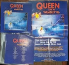 EX+ 2LP / QUEEN - Live at Wembley '86 [ 1992 Korea 1st Vinyl ] Poster Insert GF