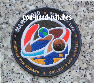 NASA JPL - MARS 2020 THE PERSEVERANCE ROVER - Exploration Program Mission PATCH