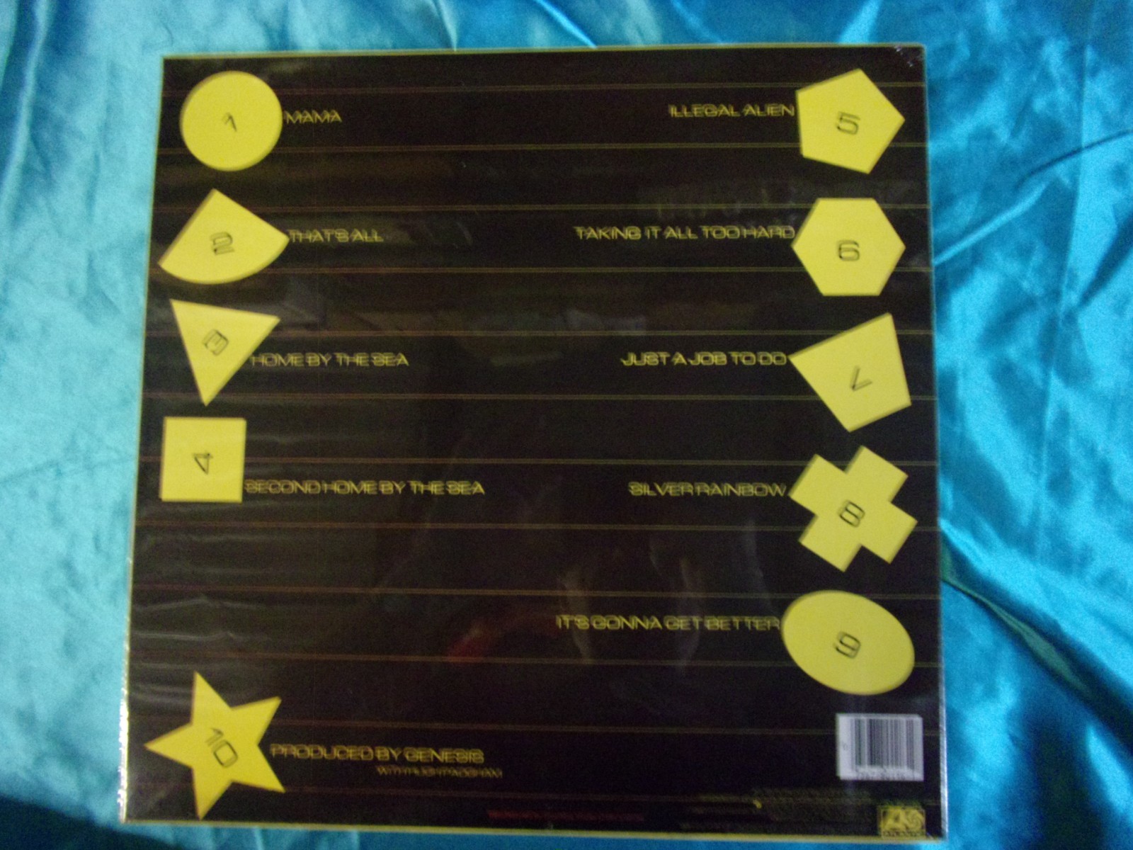 Sealed Original 1983 Rock LP: Genesis - Genesis - Atlantic A1-80116