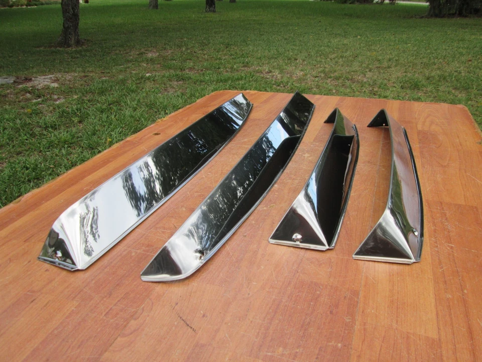 Oldsmobile 98 Deluxe 1951 sedán de 4 puertas pantallas de ventilación G89 como nuevo Foto 3 de 4