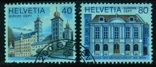 Switzerland 1978 2 stamps SG 953/4 Used