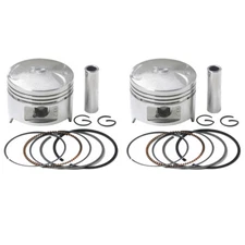 2 Set Piston Ring +64.5mm for Honda VLS400 VLX400 VRX400 NV400 NC25E NC26 NC34 