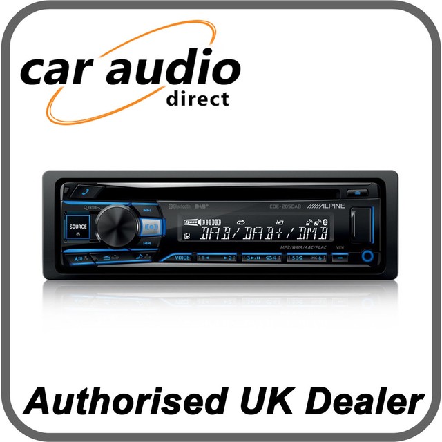 Alpine CDE205DAB Car Audio System for 