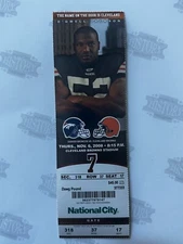 2008 Denver Broncos Cleveland Browns Ticket 11/6/08 Brandon Marshall TD #13