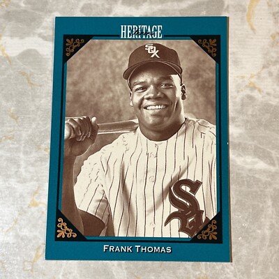 1993 Studio Heritage Series Frank Thomas #8 HOF Chicago White Sox
