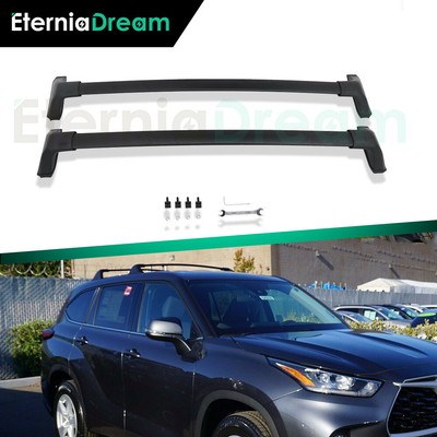 Cross Bars Roof Racks Fit for 2020 2021 Toyota Highlander L & LE