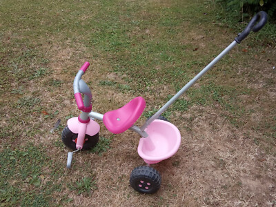 Velo Enfant Smoby Rose Tres Bon Etat Age Minimum 15 Mois Ebay