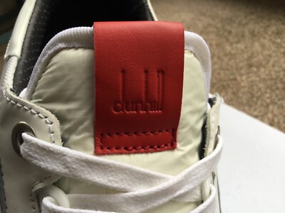 Dunhill Luxury Duke Ii Leather Runners In White For Men | Lyst Australia