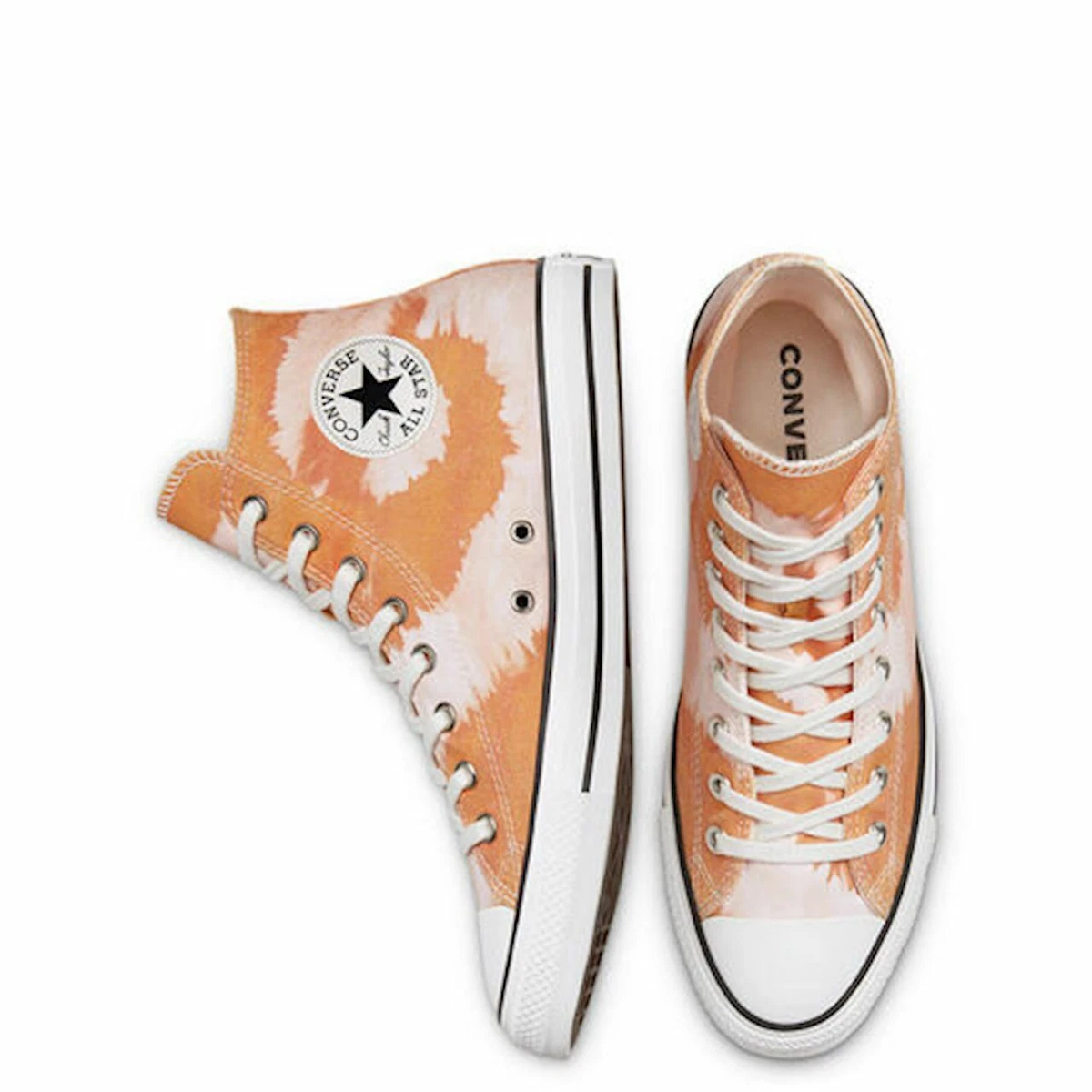 Converse Wmns Chuck Taylor All Star Hi 171911C Summer Wave Washed Amber Ochre