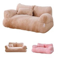 Pet Sofa Winter Warm Plush Nest Fluffy Pet Bed for Small Medium Dogs Cats