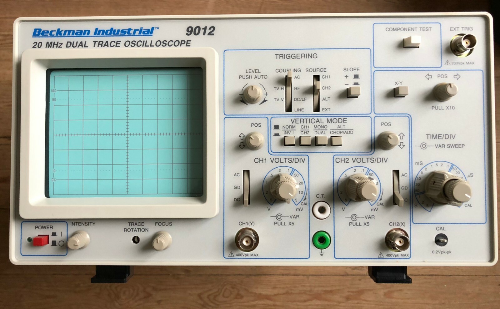 Oscilloscope Beckman d’occasion