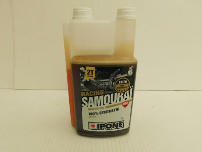 Ipone Samourai Racing Erdbeer fraise 2T 1 L 100% Synthetisch  Ester 2 T Mischöl 