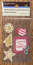 Recollections Cookies Hot Chocolate for Santa Cocoa Christmas Scrapbook Stickers