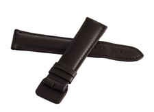 Genuine Longines 21mm x 19mm Dark Brown Watch Band Strap