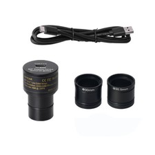 8MP USB Digital Mikroskop Teleskop Kamera Elektronische Okular mit Adapterringe