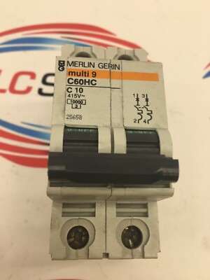MERLIN GERIN C60HC C10 MULTI 9 2-POLE
