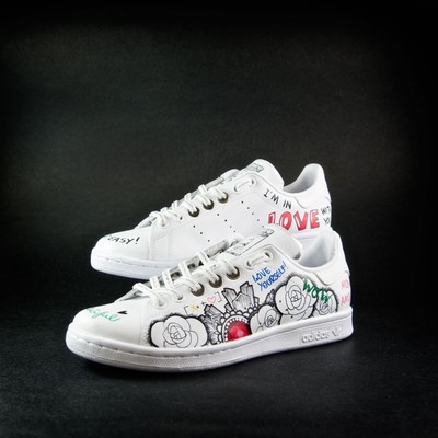 adidas stan smith paint