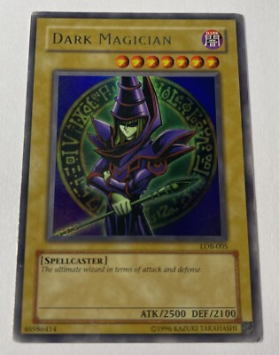 Yugioh - Dark Magician - Lob-005 - Holo