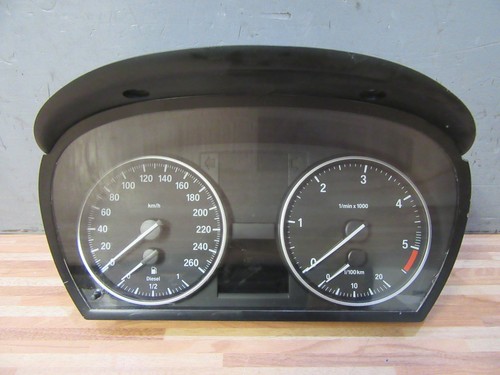 TACHOMETER + BMW 3er E90 E91 E92 E93 320d + Kombiinstrument Tacho + 9187344