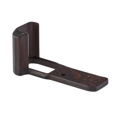 SHOTEN Zf-GP camera wood grip for Nikon Z f (Ebony, Dark Brown)
