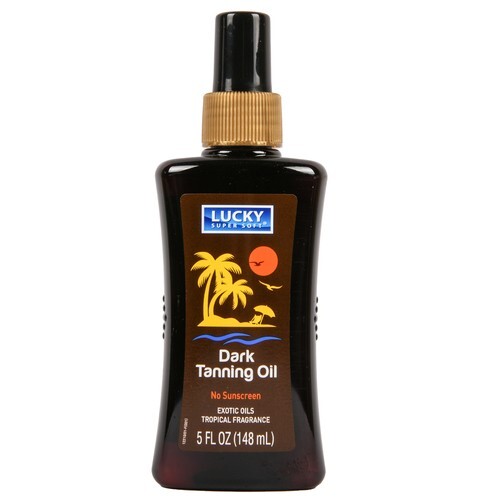 Lot of 5 LUCKY SUPER SOFT DARK TANNING OIL Exotic Oils 5 fl oz 148mL eBay