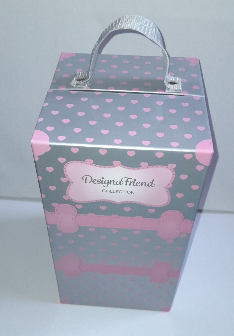 DesignaFriend Doll Foldout Wardrobe Carry Case 5 Hangers Our Generation