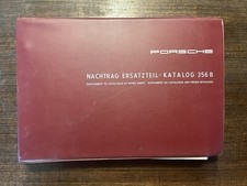 1963 Porsche 356b Parts Catalog Supplement