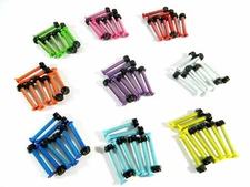 1.5" Multiple Colors Skate Hardware Bolts Screws for Skateboard and Longboard.