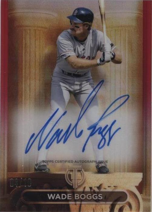 2024 Topps Tribute - Wade Boggs #PTGA-WB - 1 of 1