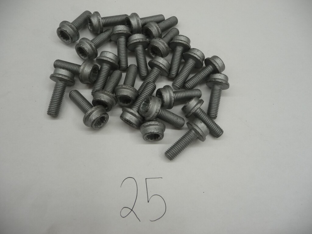 2009-2014 Lamborghini Gallardo Socket Head Bolt Set of 25 N10689301 OEM A1