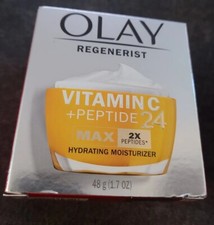 OLAY REGENERIST VITAMIN C + PECTIDE 24 MAX 2X PEPTIDES VITAMIN B3 1.7oz (D6)