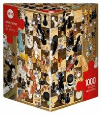 Heye: Negro o Blanco: 1000 Piezas Puzzle Nuevo Rompecabezas Regalo Sellado Nuevo