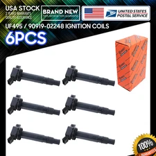 6X OEM 90919-02248 Genuine Ignition Coils MODIGT 673-1308 for Toyota 4Runner V6