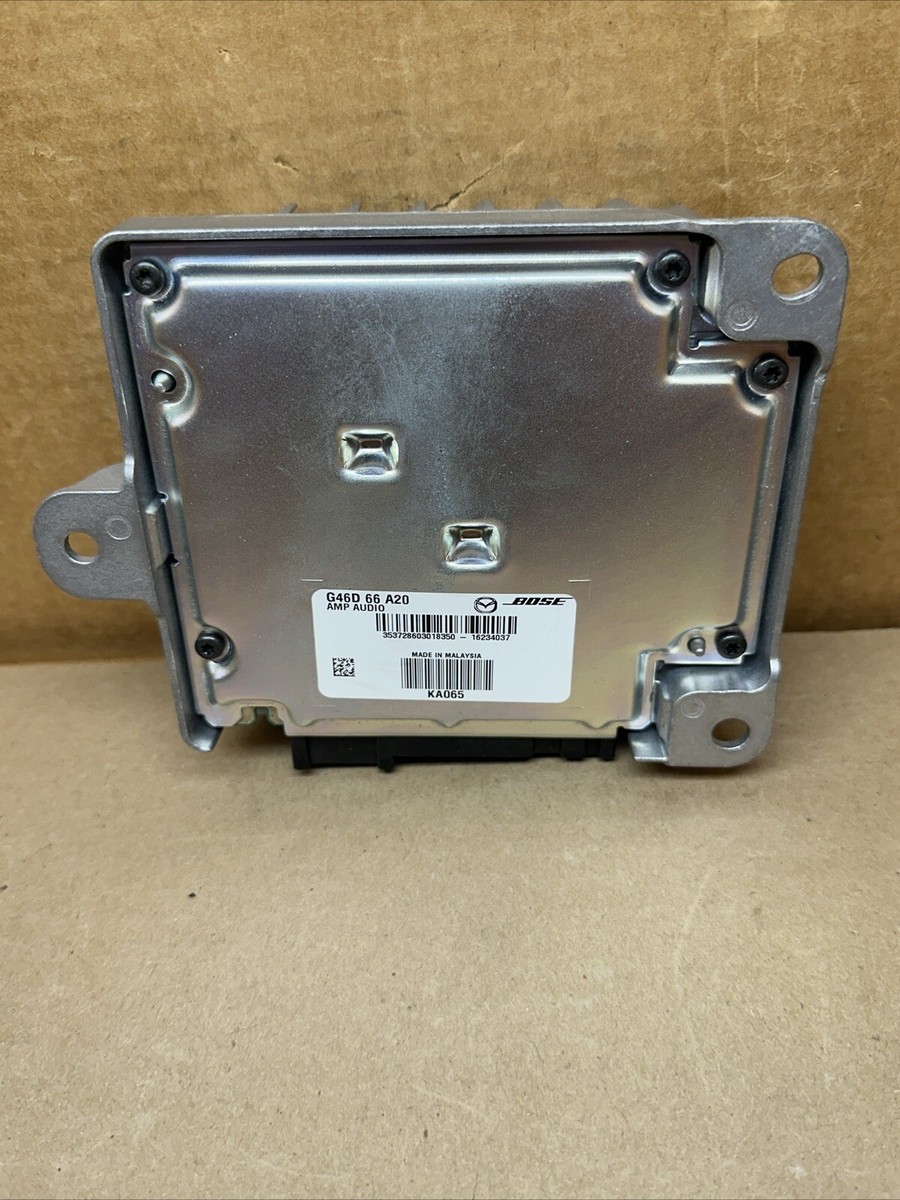 アンプ mazda 6v6g 2015-2017 Mazda 6 Mazda6 Amp Amplifier Stereo Radio System Bose