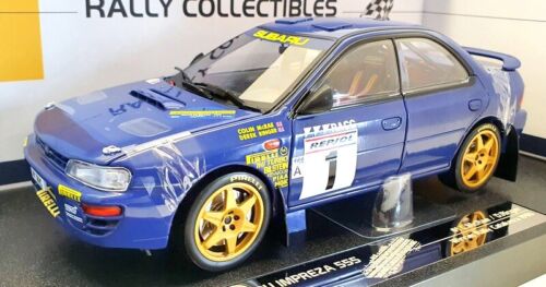 Sun Star 1/18 Scale 5516 - 1996 Subaru Impreza 555 #1 McRae Catalunya Rally