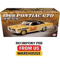 1966 PONTIAC GTO "CAR CRAFT MAGAZINE TEST CAR" 1/18 DIECAST BY ACME A1801228