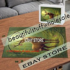 1000 piece jigsaw puzzle Elk Nature forest wildlife
