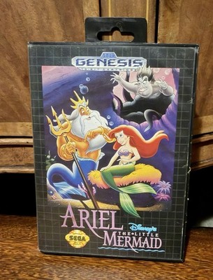 Ariel the Little Mermaid (Sega Genesis) - Authentic CIB W/ Reg Card